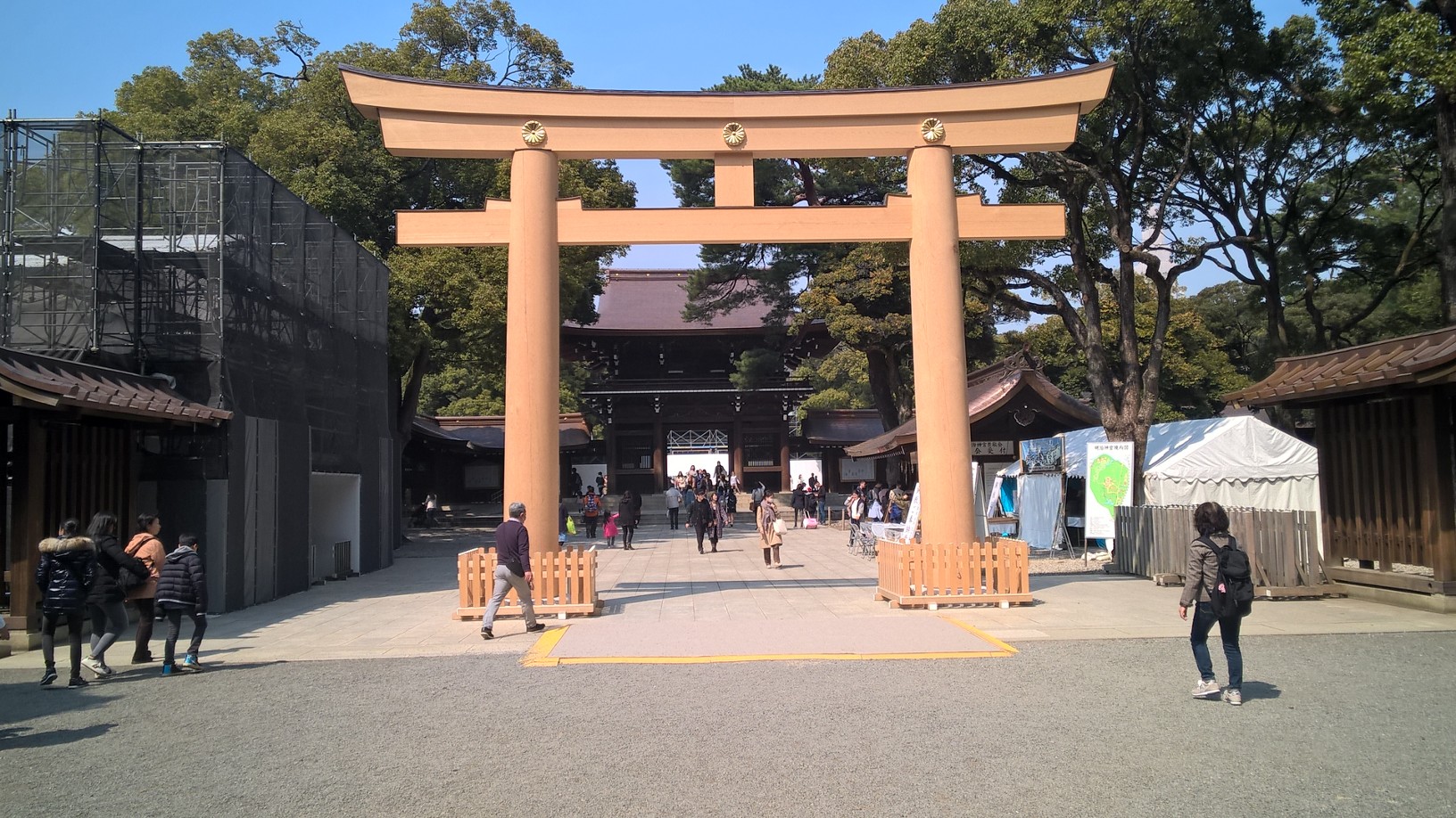 Tokyo Meiji Jingu shrine 170330