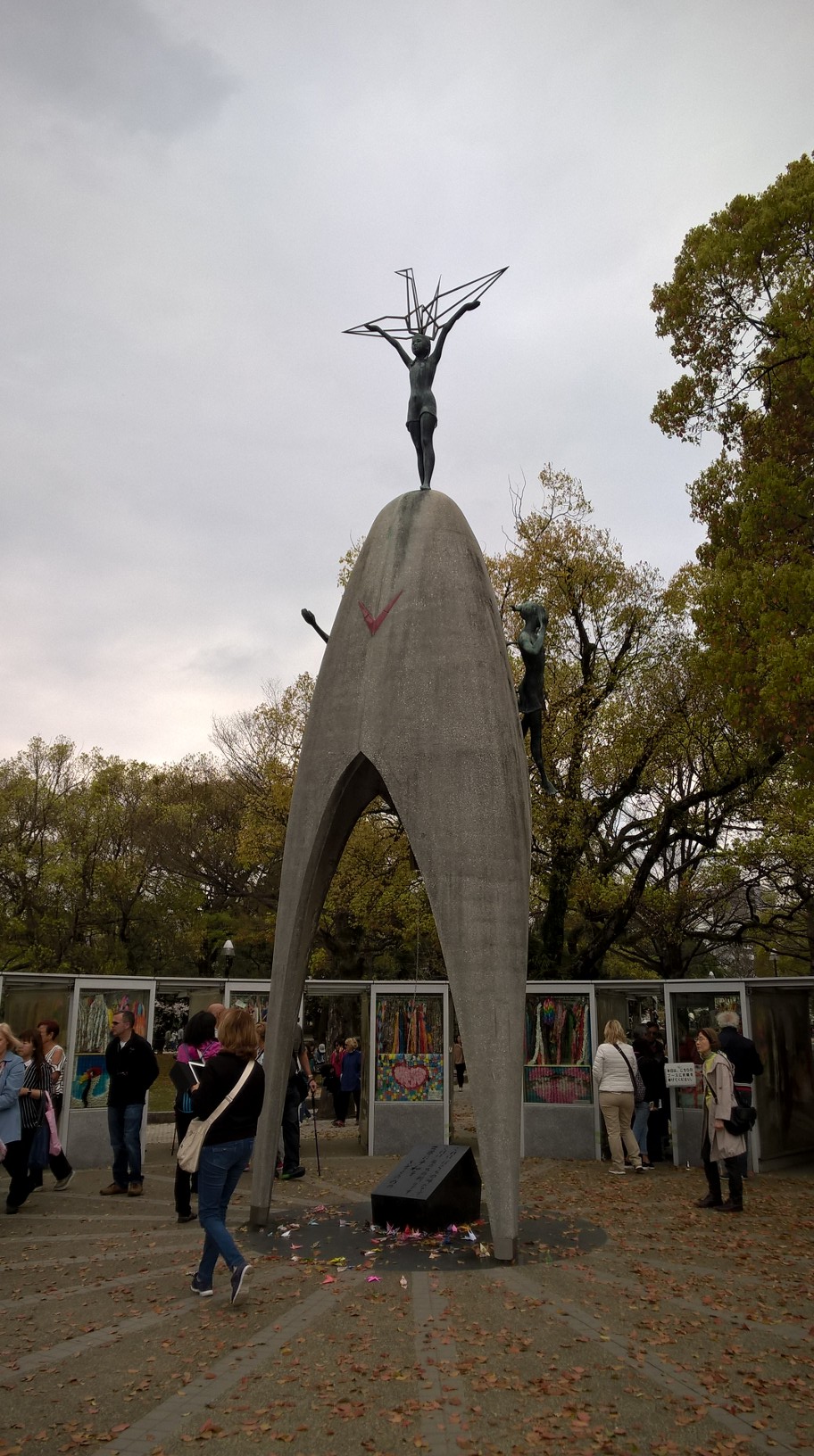 Hiroshima children's sculpture 170409